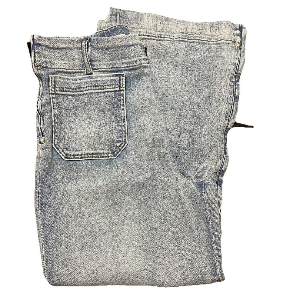 Maeve Anthropologie Women's Jeans Size 31 Colette Wide Leg Denim High Rise